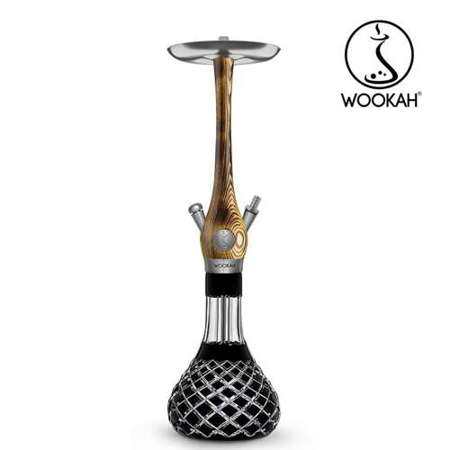 Waterpipe Wookah Mastercut Check Black Ignis