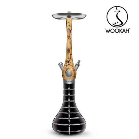 Waterpipe Wookah Mastercut Striped Black Grom