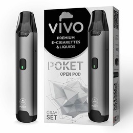 E-cigarette VIVO POKET - OPEN POD (Grey)