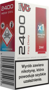 Kartusche IVG 2400 Fizzy Cherry 20mg 2ml