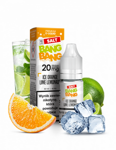 Liquid BANG BANG Salt 10ml - Ice Orange Lime Lemonade 20mg