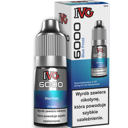 Liquid IVG 6000 Nicotine Salt Blue Frost 20mg 10ml