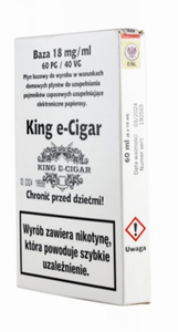 Nikotin Basis King e-Cigar 60ml 60/40 - 18mg (120op.)