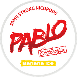 Nikotinbeutel Pablo Exclusive - Banana Ice 50 mg