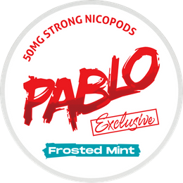 Nikotinbeutel Pablo Exclusive - Frosted Mint 50 mg