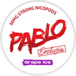 Nikotinbeutel Pablo Exclusive - Grape Ice 50 mg