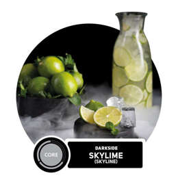 Shisha-Tabak DARKSIDE Core SKYLINE 200g (Limette mit Minze)