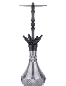 Wasserpfeife WD Hookah Alu Black A40B-7 Grey