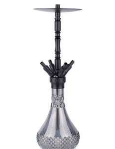 Wasserpfeife WD Hookah Alu Black A43B-7 Grey