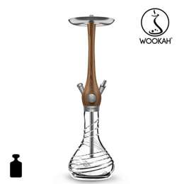 Wasserpfeife Wookah Crystal Tornado Walnut