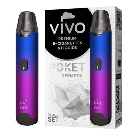 E-Zigarette VIVO POKET - OPEN POD (Purple Haze)