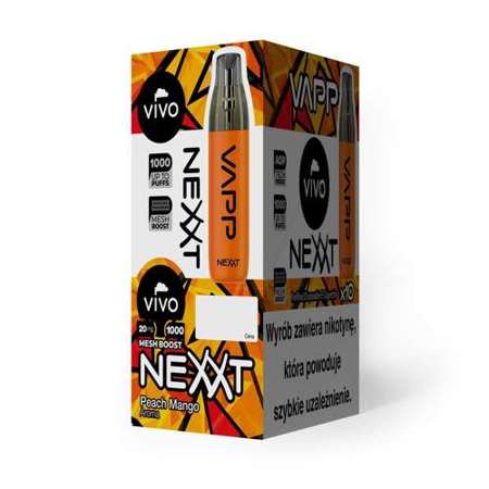 Einweg E-Zigarette VIVO VAPP NEXXT Peach Mango 20mg