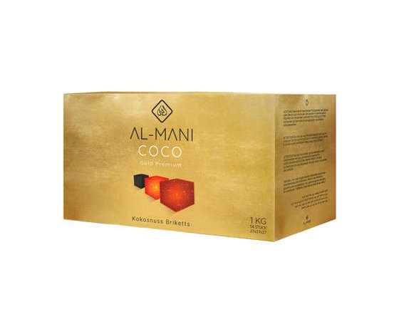 Kokoskohle Al Mani Gold Premium 27mm 1kg