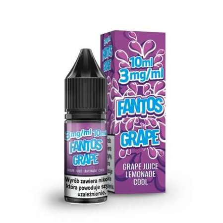 Liquid Fantos 10ml - Grape Fantos 3mg