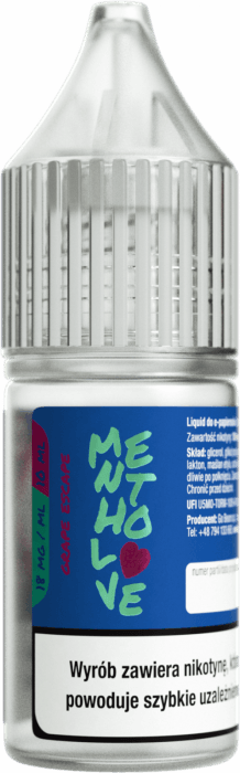 Liquid MENTHOLOVE 10ML - Grape Escape 18mg