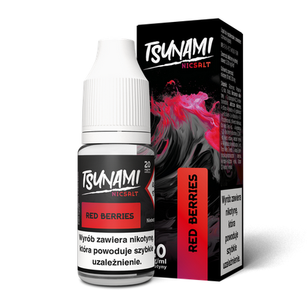 Liquid Tsunami Salt 10ml - Red Berries 20mg