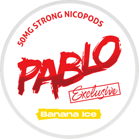 Nikotinbeutel Pablo Exclusive - Banana Ice 50 mg