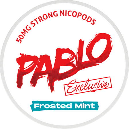 Nikotinbeutel Pablo Exclusive - Frosted Mint 50 mg