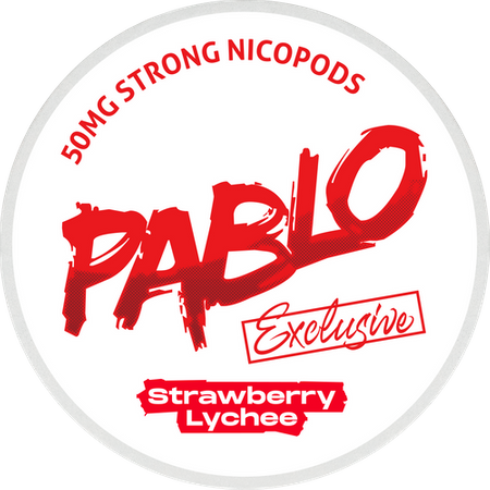 Nikotinbeutel Pablo Exclusive - Strawberry Lychee 50 mg