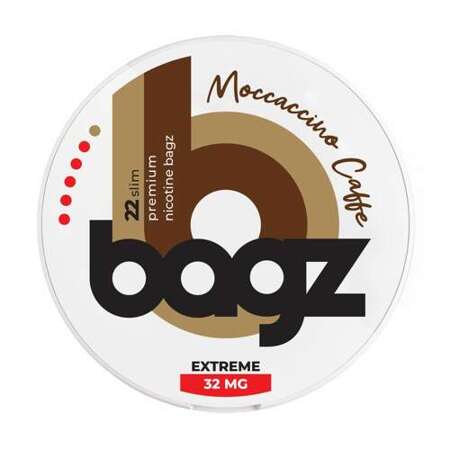 Saszetki nikotynowe BAGZ Moccaccino Caffe 32mg