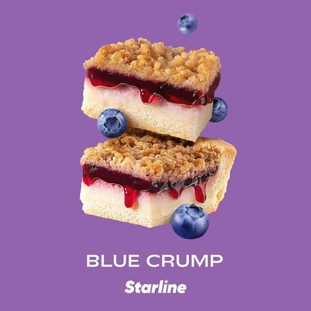 Tabak STARLINE Blue Crump 200g (Blaubeer-Crumble)
