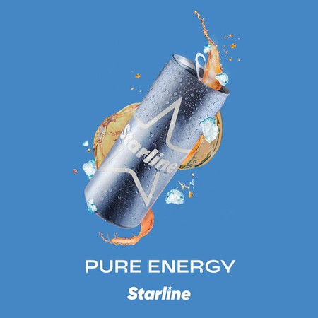 Tabak STARLINE Pure Energy 200g (Energiegetränk)