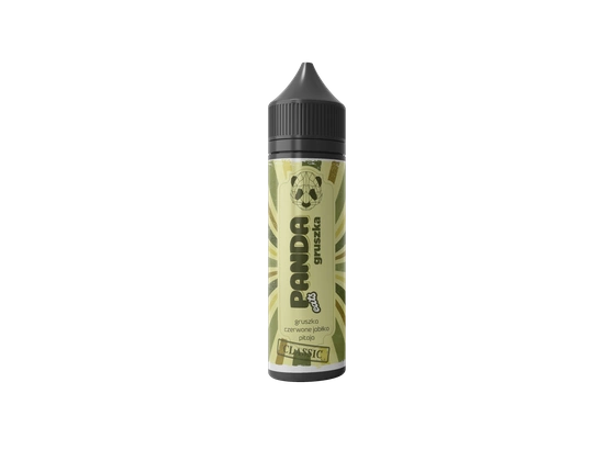 Longfill Panda 10ml/60ml - Grusza Czerwone Jabłko Pitaja