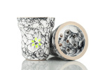 Shisha-Kopf Masta Solaris Eva White