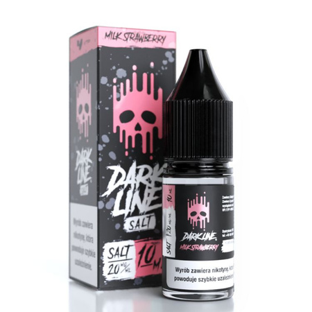 Liquid Dark Line Salt 10ml - Milk Strawberry 20mg