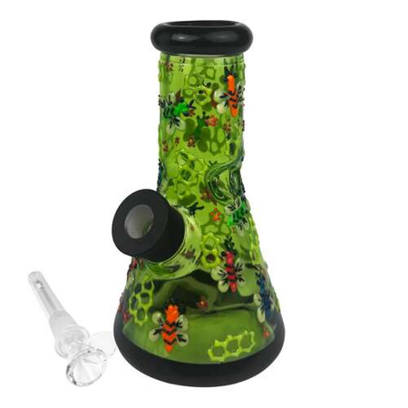 Bongopfeife High Fly (SI) - Glow Green (w.20cm)