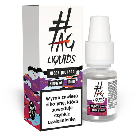 E-liquid #TAG Classic 10ml - Grape Grenade 06mg