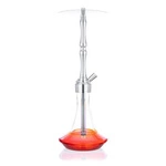 Waterpipe Aladin Rocket Silver Red
