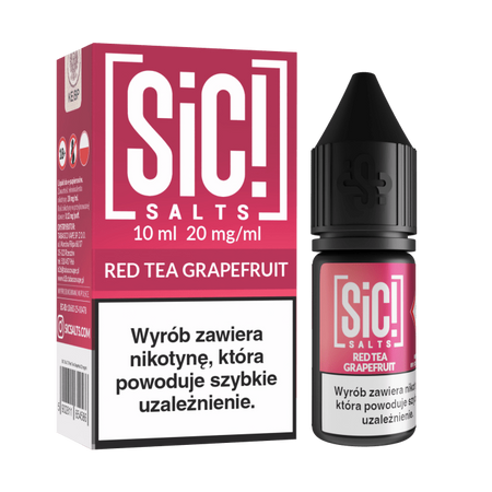 Liquid SIC! Salt 10ml - Red Tea Grapefruit 20mg