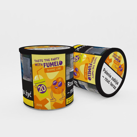 Tabak FUMELO Shake Line - Grapefruit Orange Ice - F 20, 200g