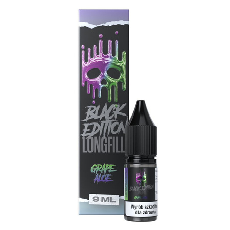 Longfill Dark Line Black Edition 9ml - GRAPE ALOE