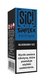 Liquid SIC! NIC 8ml - Blueberry Ice 12mg