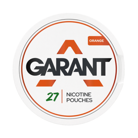 10 X Nikotinbeutel GARANT (Grant) Regular - Orange 25mg