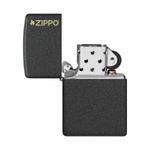 ZIPPO - Black Crackle Logo