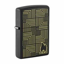Zapalniczka ZIPPO - FLAME BLACK MATTE