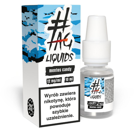 Liquid #TAG Classic 10ml - Mentos Candy 12mg