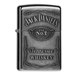 ZIPPO - JACK DANIELS LABEL CHROME