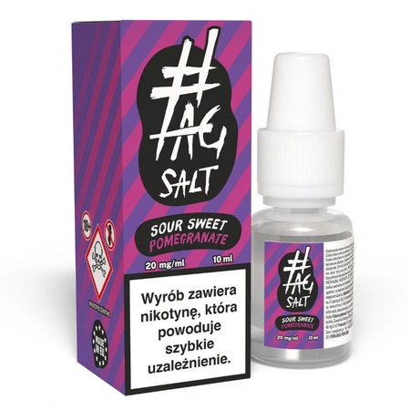 E-liquid #TAG Salt Sour 10ml - Sweet Pomegranate 20mg