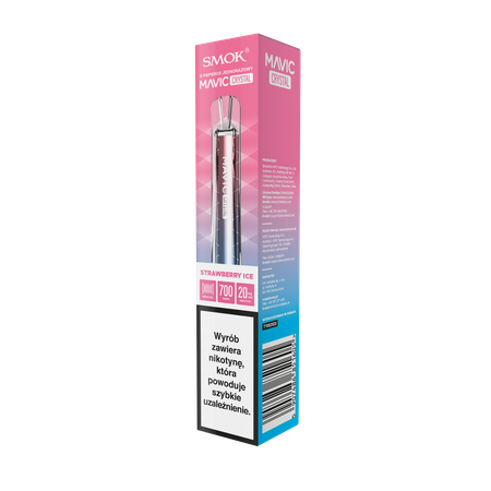 Einweg E-Zigarette SMOK Mavic Crystal Strawberry Ice 2ml 20mg