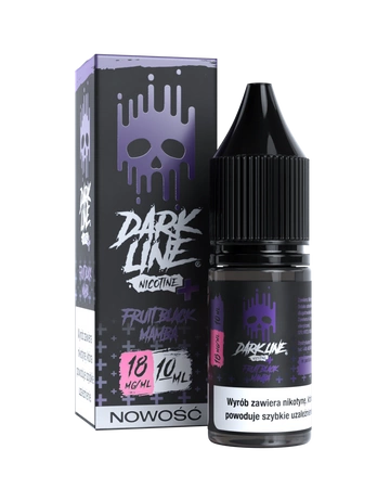 Liquid Dark Line Nicotine+ 10ml - Fruit Black Mamba 18mg