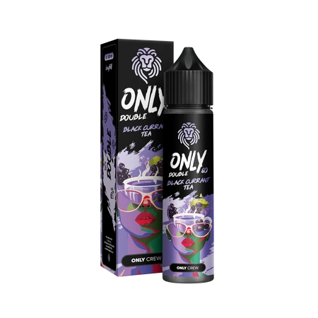 Longfill Only Double 6/60ml - Blackcurrant Tea
