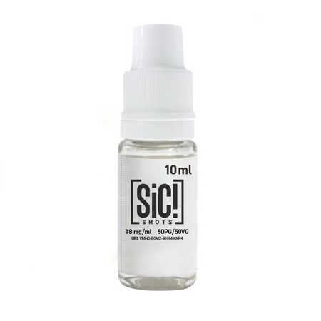 Nikotin-Shot SIC! 10ml 50/50 - 18mg