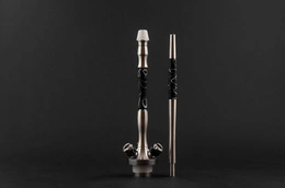 Hookah Stem Union Fibonacci Pvd Acryl Black II