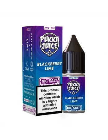 Liquid Pukka Juice Salt 10ml - Blackberry Lime 20mg