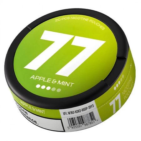 Woreczki Nikotynowe 77 Apple Mint 10,4mg