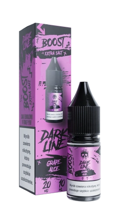 E-liquid Dark Line Boost Salt 10ml - Grape Aloe 20mg